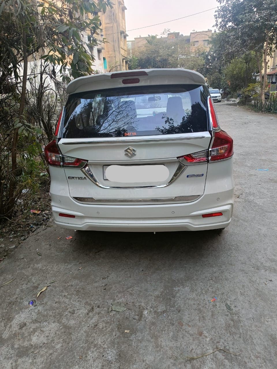 Maruti Ertiga — rear view